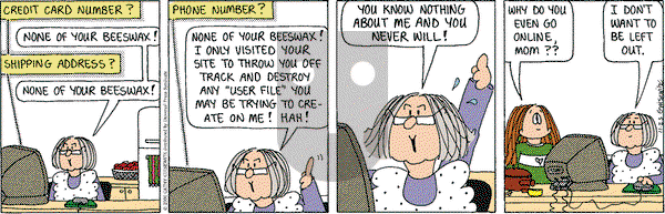 Cathy Classics on Sunday August 12, 2001 Comic Strip