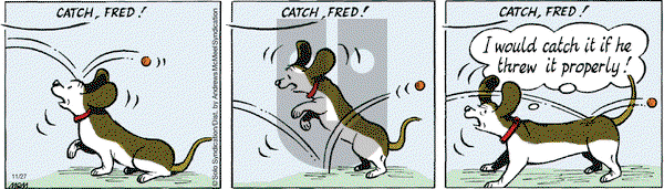 Fred Basset on Monday November 27, 2017 Comic Strip