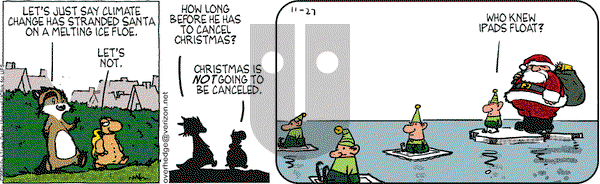Over the Hedge on Tuesday November 27, 2012 Comic Strip