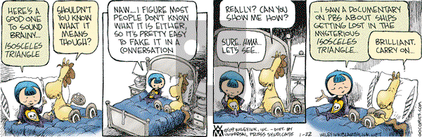 Non Sequitur on Thursday January 22, 2009 Comic Strip