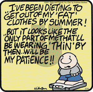 Ziggy on Tuesday March 30, 2021 Comic Strip
