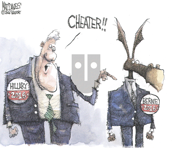 Matt Davies on Friday January 22, 2016 Comic Strip