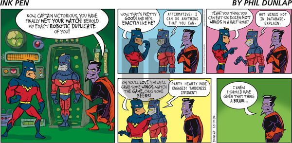 Ink Pen on Saturday November 4, 2006 Comic Strip