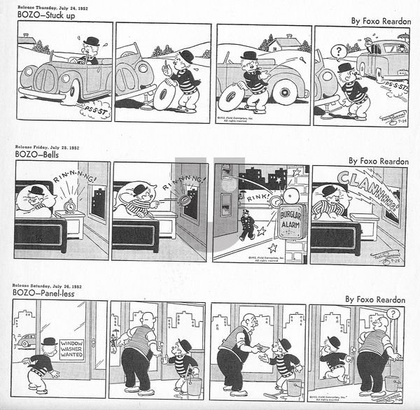 Bozo on Tuesday April 1, 2025 Comic Strip