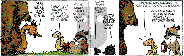 Over the Hedge on Tuesday August 21, 2012 Comic Strip