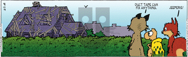Over the Hedge on Friday April 11, 2014 Comic Strip