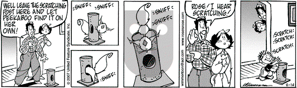 Rose is Rose on Thursday February 15, 2007 Comic Strip