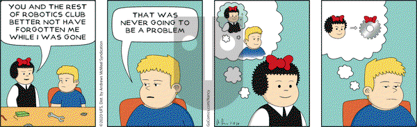 Nancy on Saturday January 18, 2020 Comic Strip