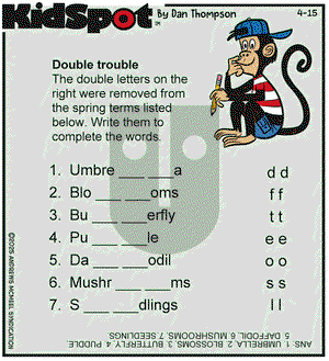 KidSpot on Tuesday April 15, 2025 Comic Strip