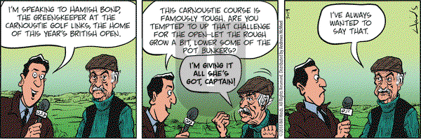 Tank McNamara - Thursday July 19, 2018 Comic Strip