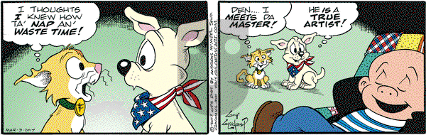 Nancy on Thursday March 9, 2017 Comic Strip
