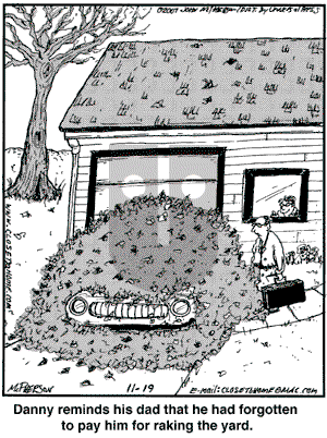 Close to Home on Monday November 19, 2007 Comic Strip