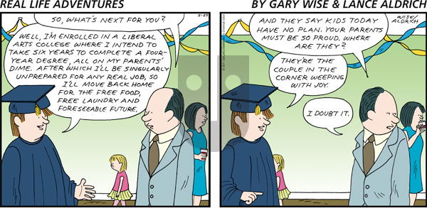 Real Life Adventures on Wednesday May 28, 2025 Comic Strip