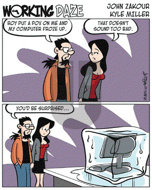 Working Daze - Thursday June 12, 2008 Comic Strip