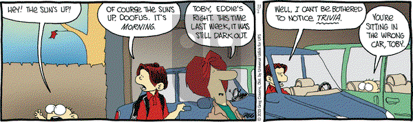 The Buckets on Monday November 2, 2015 Comic Strip