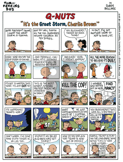 Tom the Dancing Bug on Monday January 25, 2021 Comic Strip