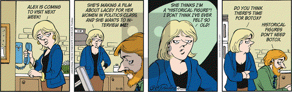 Doonesbury on Saturday November 15, 2008 Comic Strip