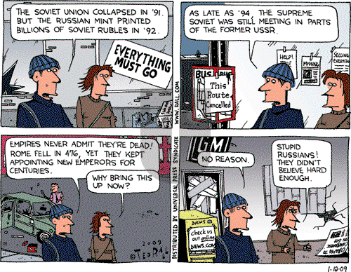Ted Rall on Monday January 12, 2009 Comic Strip