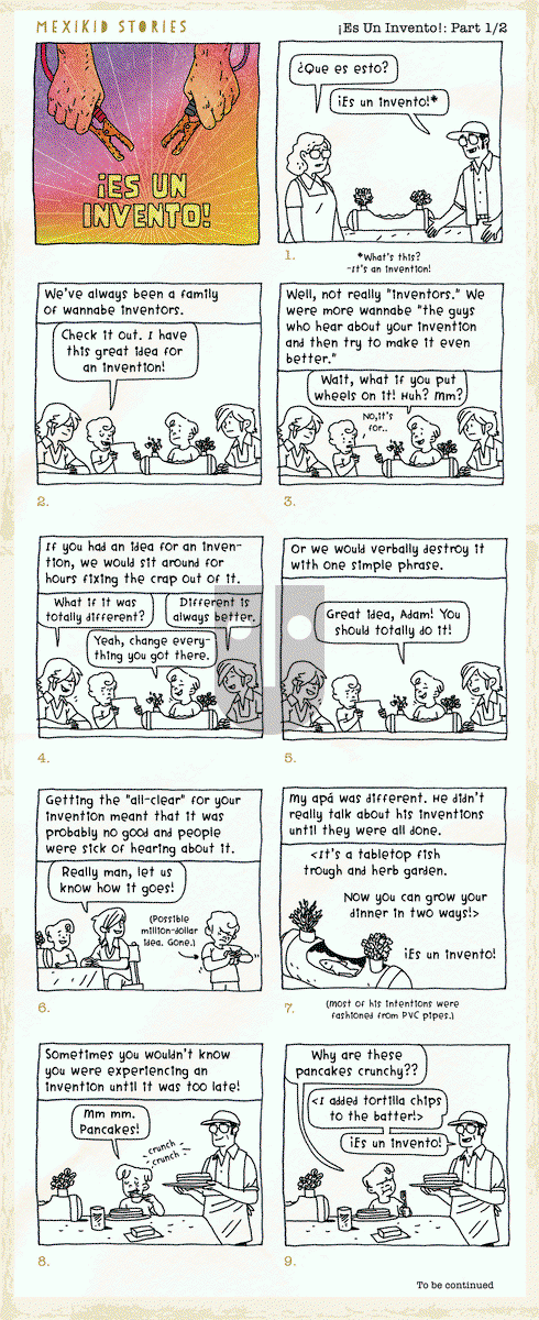 Mexikid Stories on Thursday February 23, 2023 Comic Strip