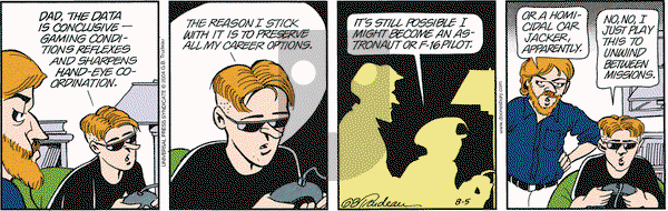 Doonesbury on Thursday August 5, 2004 Comic Strip