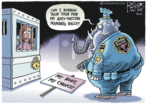 Rob Rogers on Tuesday September 14, 2021 Comic Strip