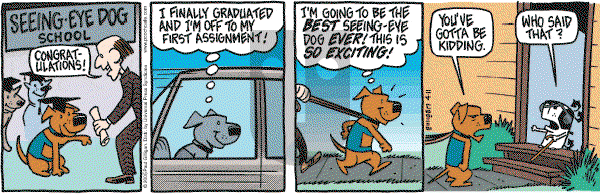 Pooch Cafe on Monday April 11, 2005 Comic Strip