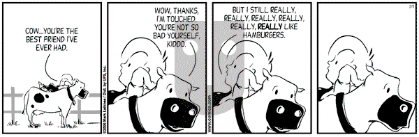 Cow and Boy Classics on Saturday February 11, 2006 Comic Strip