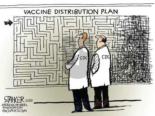 Jeff Stahler on Sunday November 22, 2020 Comic Strip