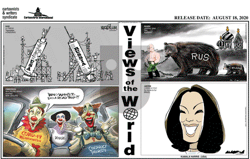 Views of the World on Friday August 21, 2020 Comic Strip