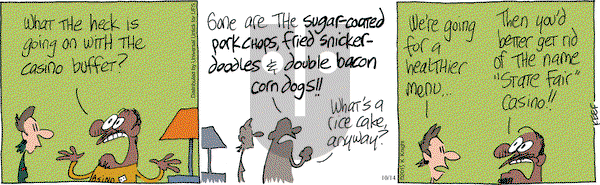 The Knight Life on Wednesday October 14, 2015 Comic Strip