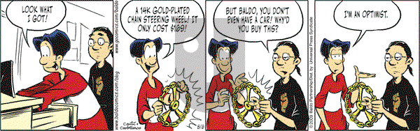 Baldo on Thursday August 6, 2009 Comic Strip