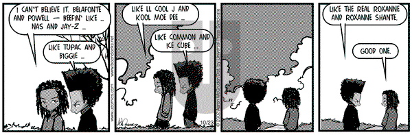 The Boondocks on Friday January 24, 2003 Comic Strip