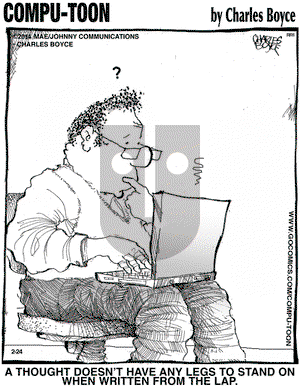 Compu-toon on Monday February 24, 2014 Comic Strip