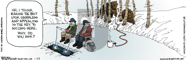 Non Sequitur - Thursday January 23, 2025 Comic Strip