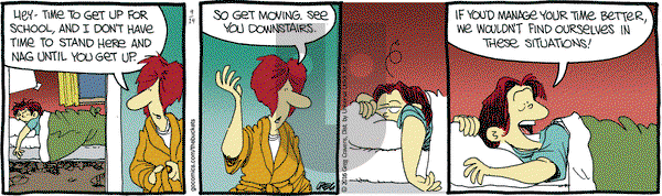 The Buckets on Wednesday September 14, 2016 Comic Strip