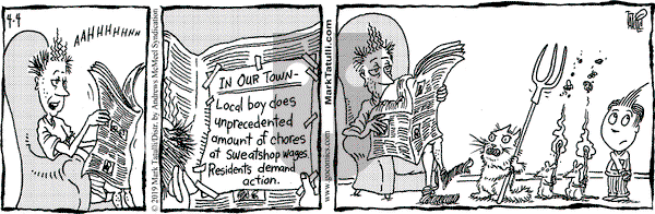 Lio on Thursday April 4, 2019 Comic Strip