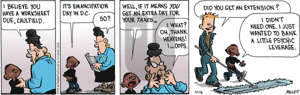Frazz on Monday April 16, 2012 Comic Strip