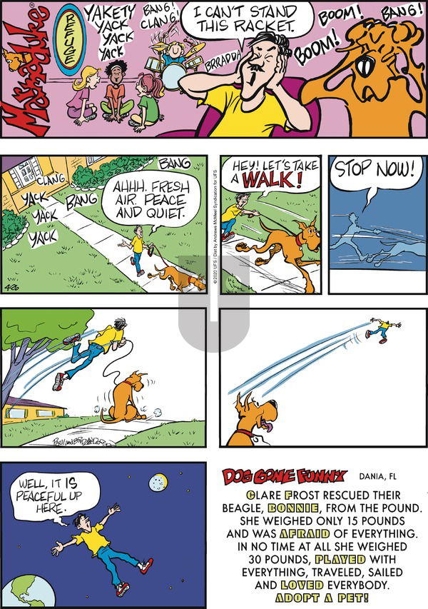 Marmaduke on Sunday April 26, 2020 Comic Strip