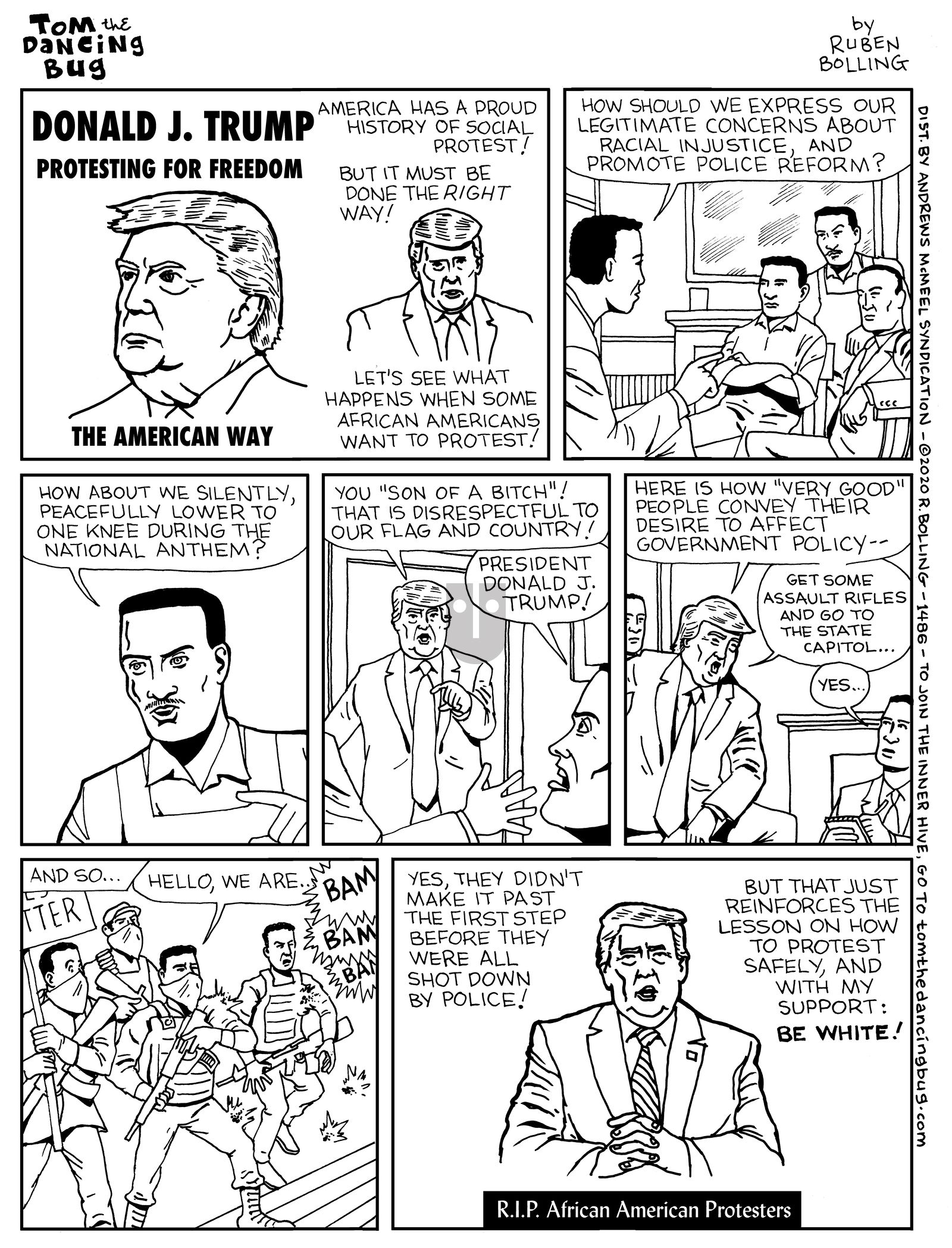 Tom the Dancing Bug - Monday May 4, 2020 Comic Strip