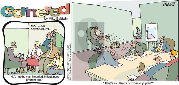 Cornered on Sunday October 21, 2012 Comic Strip