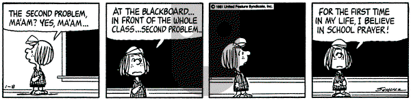Peanuts on Thursday January 8, 1981 Comic Strip