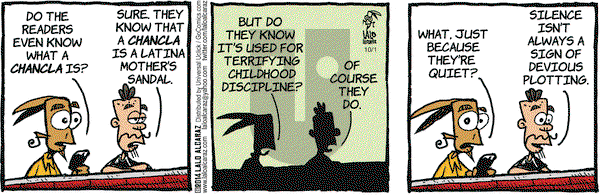 La Cucaracha on Wednesday October 1, 2014 Comic Strip