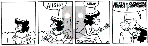 Arlo and Janis on Thursday July 25, 1996 Comic Strip