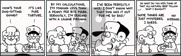 FoxTrot on Saturday July 23, 2005 Comic Strip