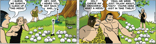 Alley Oop on Saturday December 29, 2012 Comic Strip