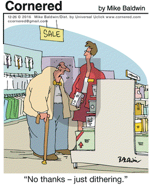 Cornered on Monday December 26, 2016 Comic Strip
