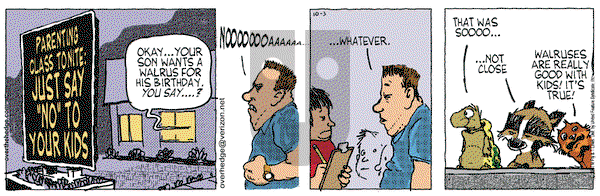Over the Hedge on Wednesday October 3, 2007 Comic Strip