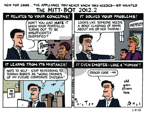 Ted Rall on Wednesday January 4, 2012 Comic Strip
