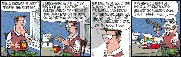 Monty on Wednesday December 11, 2013 Comic Strip
