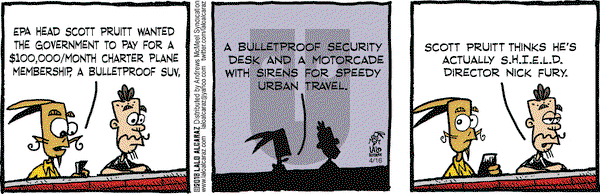 La Cucaracha on Monday April 16, 2018 Comic Strip